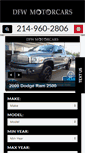 Mobile Screenshot of dfwmotorcars.com